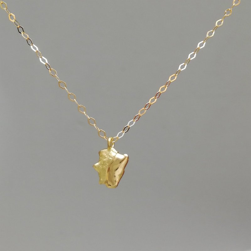 18Kゴールド バイカラーメンズネックレス Gold Necklace_155910 - ネックレス - 貴金属 ゴールド