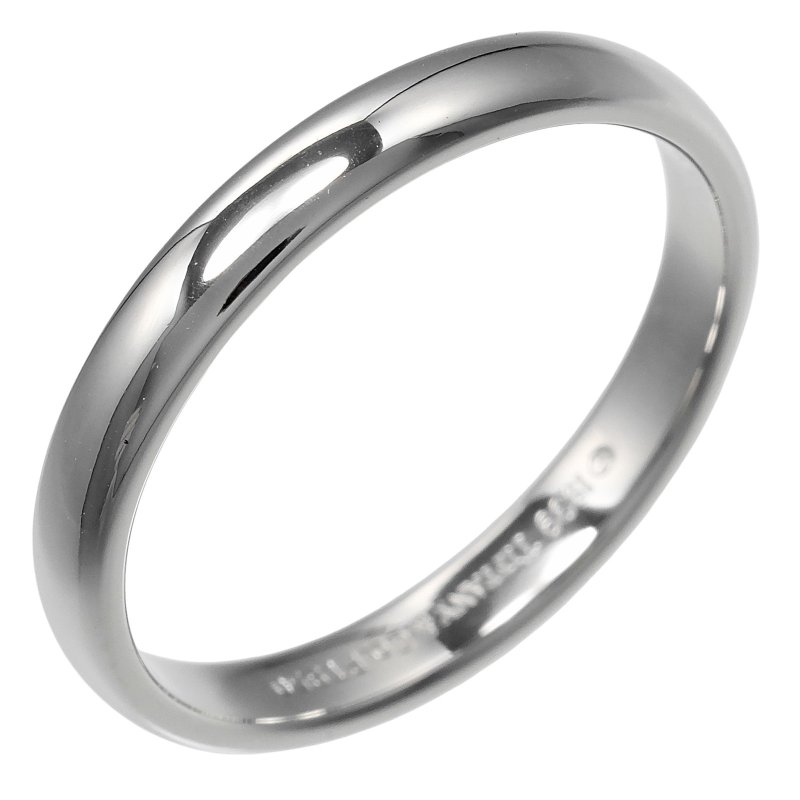 【日本直送】ティファニー TIFFANY&Co. リング フォーエバー ウェディング クラシック 16号 Pt950プラチナ 約4.63g 指輪 3mm【中古】 - 戒指 - 貴金屬 銀色