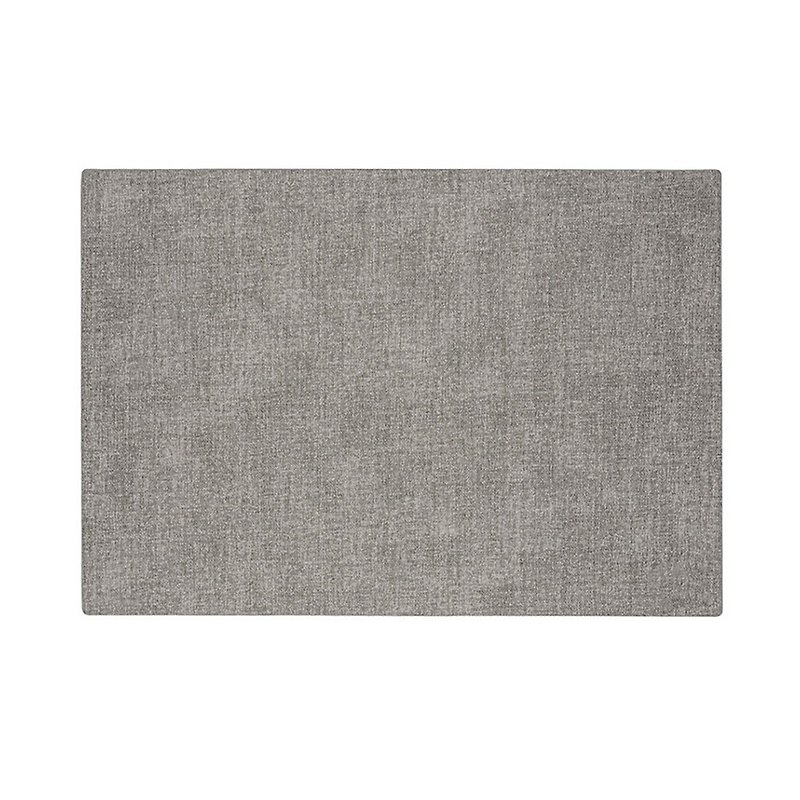 FABRIC REVERSIBLE PLACEMAT (Sky Grey) - Place Mats & Dining Décor - Plastic Gray