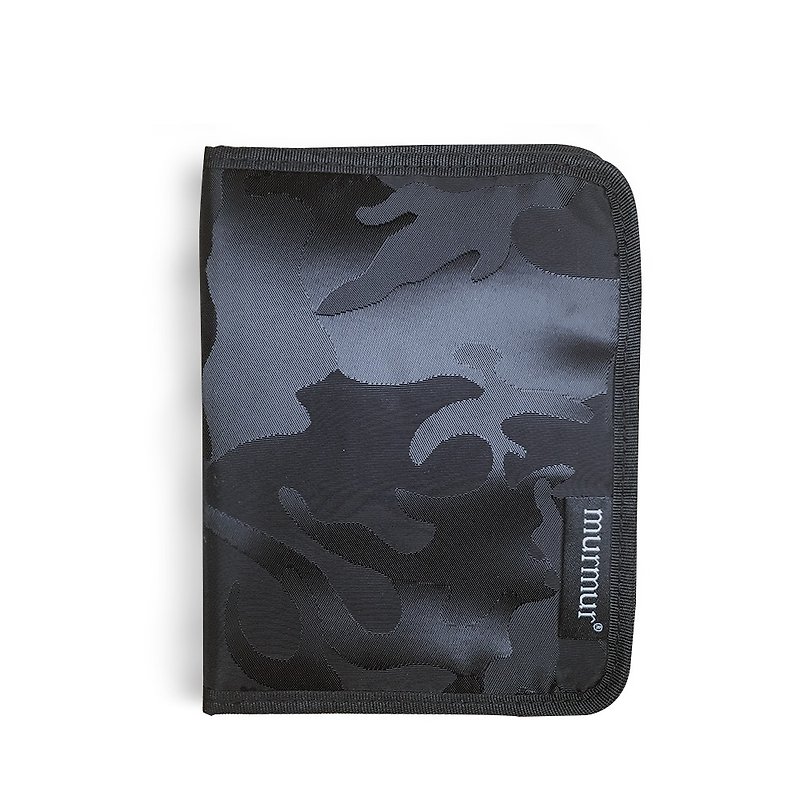 murmur 護照套.護照夾 | 迷彩黑 - 護照套 - 聚酯纖維 黑色