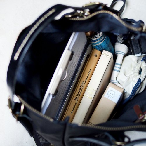 Japanese fashion back portable side back three-way bag Made in