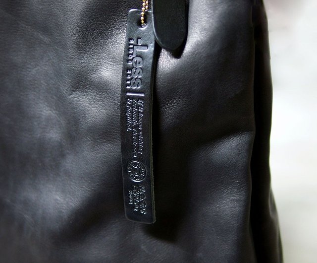 Japanese fashion handmade horse leather back three-purpose