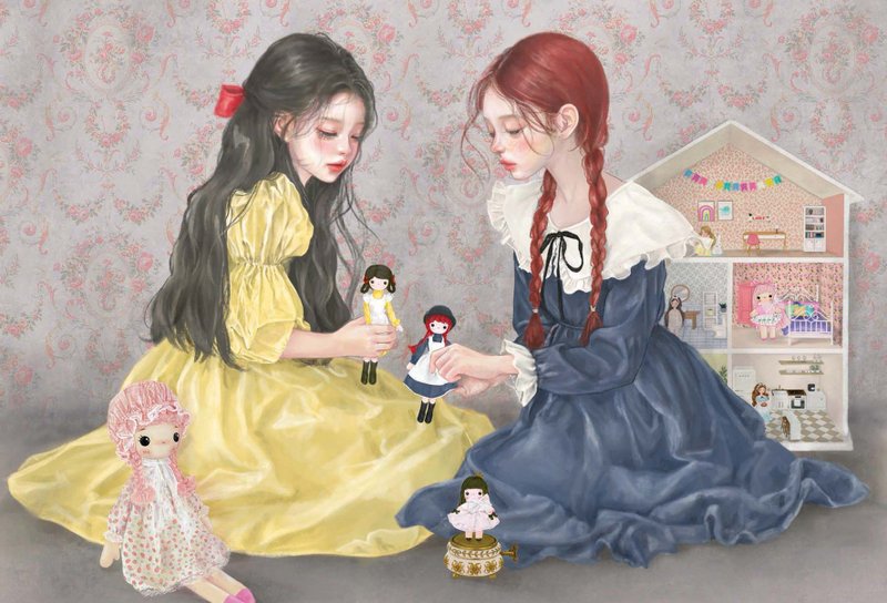 Anne of Green Gables Postcard - 卡片/明信片 - 紙 多色