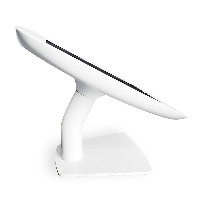 CURVY - Fixed Viewing Angle Desktop Stand - Tablet & Laptop Cases - Other Metals White