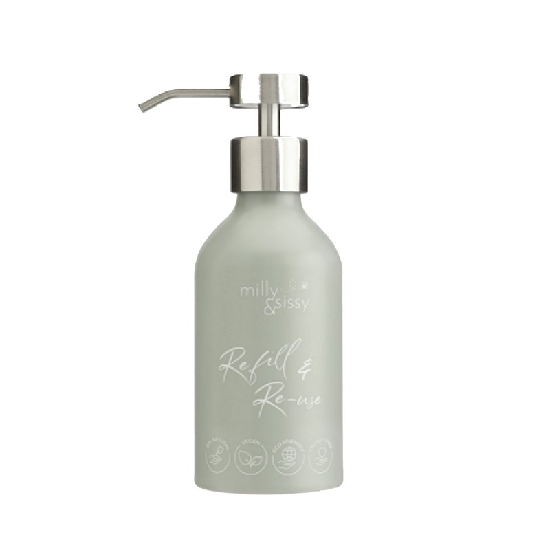 milly&sissy 250ml mint green aluminum pressure bottle - Bathroom Supplies - Other Metals 