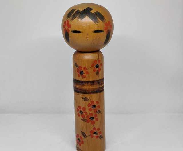 稀少 大きい こけし 相田 晴峰 Seiho kokeshi doll おさげ 稀少 大きい こけし 相田 晴峰 Seiho kokeshi doll おさげ