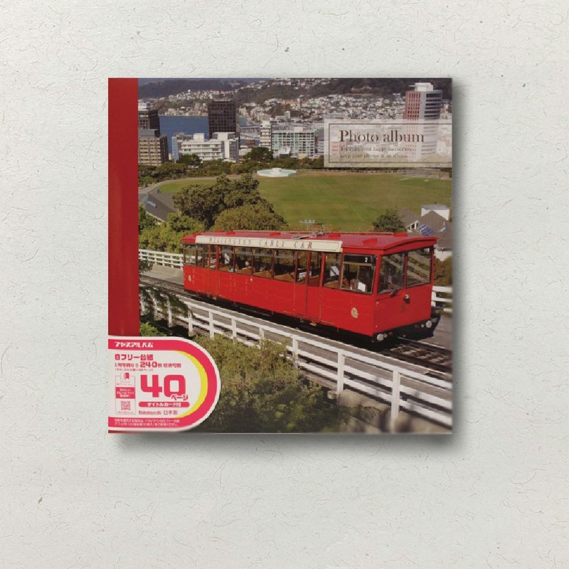 【Nakabayashi】NCL 紅巴士.風景自黏相本 YB-73669-R(原廠正貨) - 相簿/相本 - 其他材質 多色