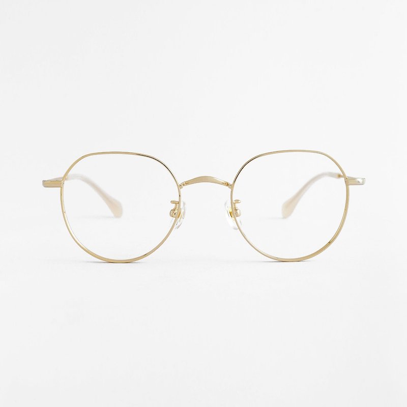 新しいデザイン│レイヤードブリッジ-小さなクラウンガラス - 眼鏡・フレーム - 貴金属 多色