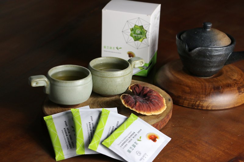Gernoderma green tea - ชา - อาหารสด 