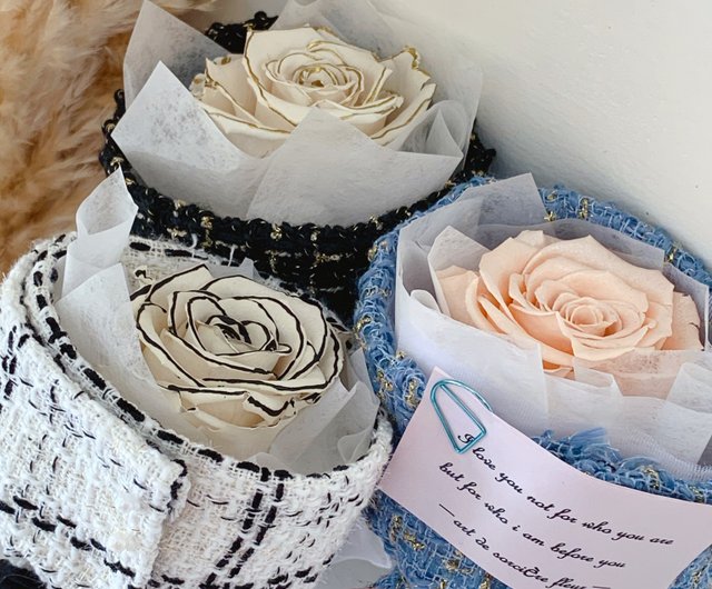 ロシアの不滅の花束の恋人の花束の告白の花束の誕生日プレゼントバレンタインデーの贈り物 ショップ Puregarden ドライフラワー ブーケ Pinkoi