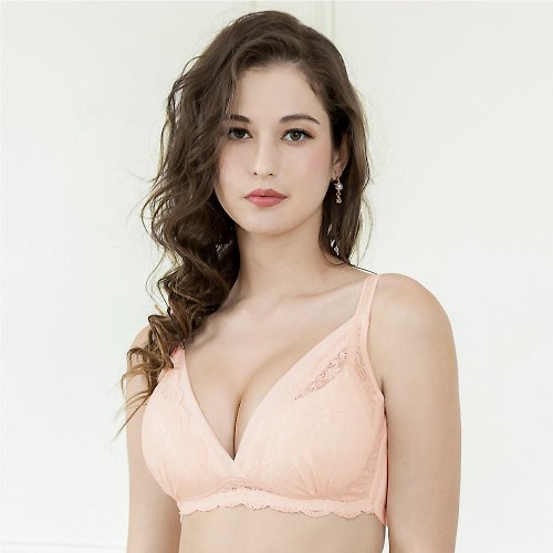 Charming Fairy No Steel Ring Wide Shoulder Lace Seamless Underwear