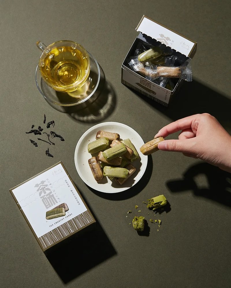 台湾茶の新フレーバー「茶水Ⅰ」、お土産に最適、日本と韓国の観光客に人気 - スナック菓子 - その他の素材 ブラウン