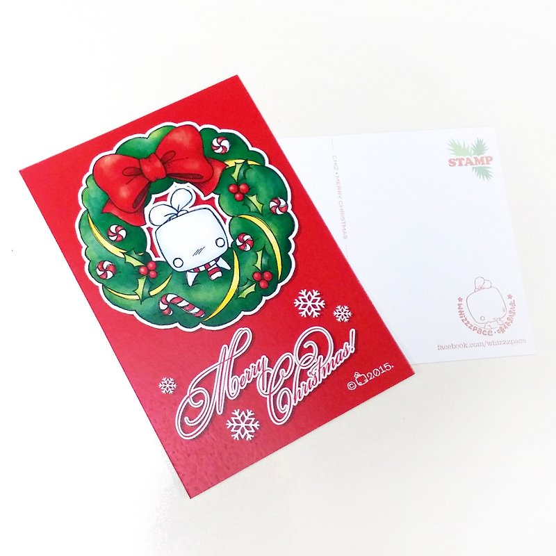 Postcard - Merry Christmas - by WhizzzPace - การ์ด/โปสการ์ด - กระดาษ 