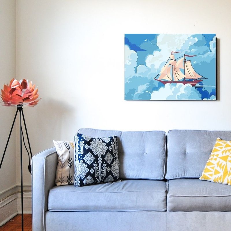 翱翔天空 創意數字油畫 【入門推薦款】 - 插畫/繪畫/寫字 - 其他材質 