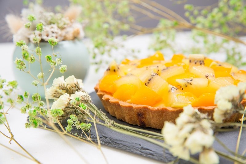 夏日樂悠悠(生乳酪奇異芒果塔) 6吋-夏季限定 - 鹹派/甜派 - 其他材質 