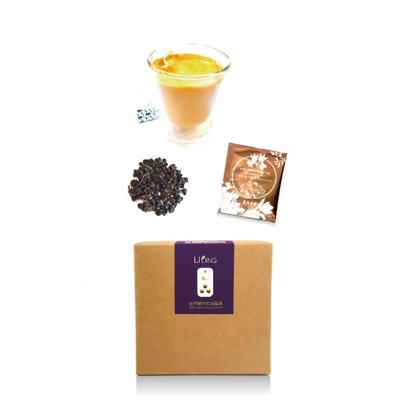 Pesticide-free milk tea with red oolong tea 8 tea bags, peace of mind shipping SOP - Tea - Paper Red