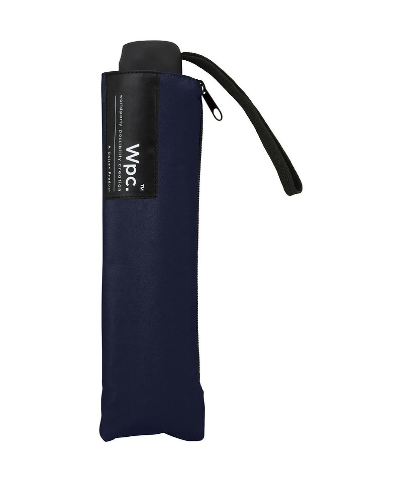 (複数の色からお選びいただけます) Wpc. 無地の収縮傘 - 傘・雨具 - 防水素材 ブラック