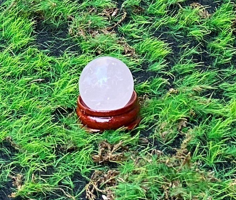 有球必應 愛情之石-天然可愛小粉晶球  旺姻緣 旺人緣 快速出貨 - 擺飾/家飾品 - 水晶 粉紅色