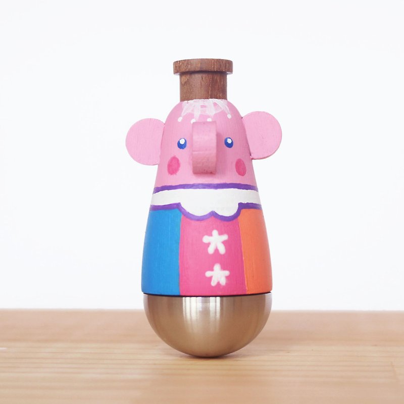 Wensen Flute – Pink Circus Elephant Kazoo KAZOO Doll - กีตาร์เครื่องดนตรี - ไม้ สึชมพู
