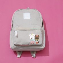 as yu 蛍光リュック　シルバーリュック　asyu 新品　蛍光色 一点物 小型リュック・バックパック 蛍光イエロー/グレー - メルカリ