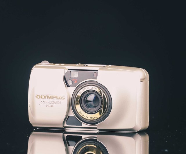 【C4239】Olympus μ（ミュー）ZOOM105 DELUXE Near MINT] Olympus μ mju Zoom 105 Deluxe 38-105mm Film
