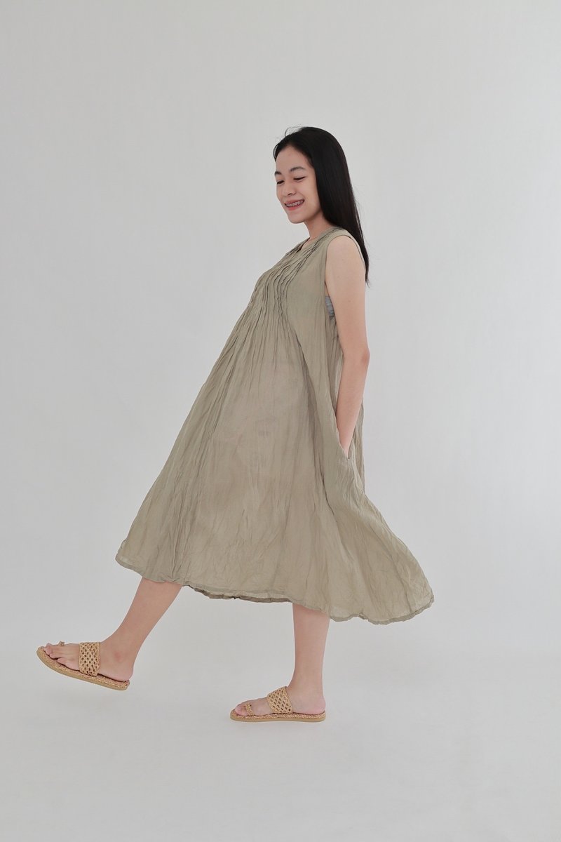 BOHOPeach New design cotton baech summer dress weekend trip - 洋裝/連身裙 - 環保材質 
