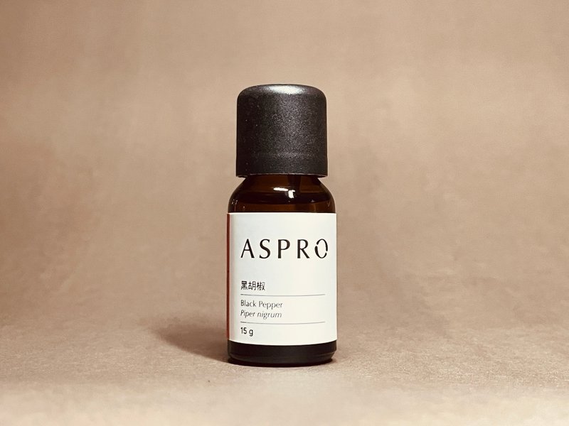 ASPRO Organic Black Pepper Essential Oil 15 g - น้ำหอม - น้ำมันหอม 