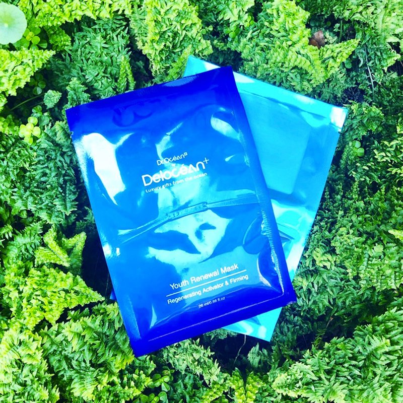 逆時超導修復面膜10pcs【抗老神隊友】 - 面膜/凍膜/泥膜 - 其他材質 藍色