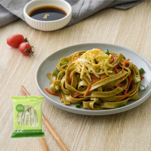 【Forest Pasta】Forest Mixed Noodles-Fresh Vegetables (Wide Noodles) x Linen Spicy (Vegetarian) Single Pack