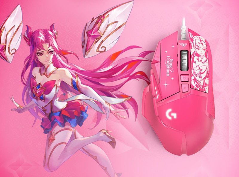 羅技 Logitech G G502 Hero 高效能遊戲滑鼠-星光戰士版(凱莎) - 電腦配件 - 塑膠 