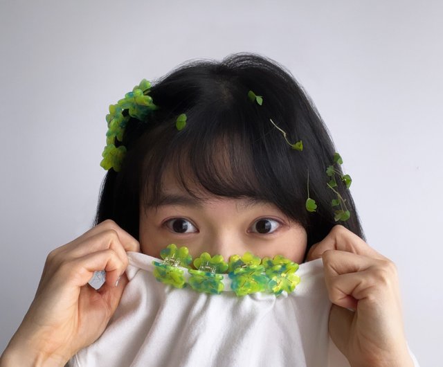 YUJIE Clovers Hair Claw Clips Set YUJIE Clovers Hair Claw Clips Set