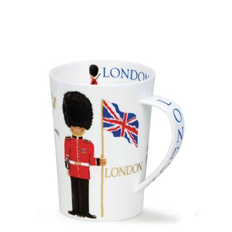 【100%英國製造】皇家衛兵骨瓷馬克杯 - 咖啡杯/馬克杯 - 瓷 