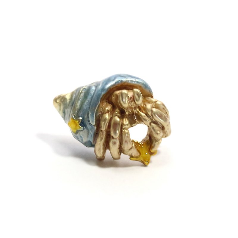 Hermit Crab Hermit Crab Pin Tack Pin TP037 - Other - Other Metals Blue