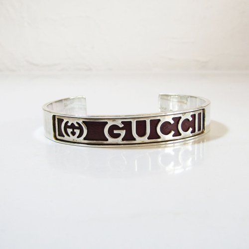 ⚪︎GUCCI グッチ 希少 ヴィンテージ バングル ノット シルバー 925 GUCCI - OLD GUCCI オールドグッチ ヴィンテージ バングル Knot