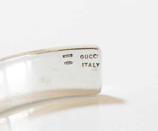 GUCCIバングルヴィンテージオールドグッチ GUCCI 極 美品 グッチ オールドグッチ ヴィンテージ ロゴ