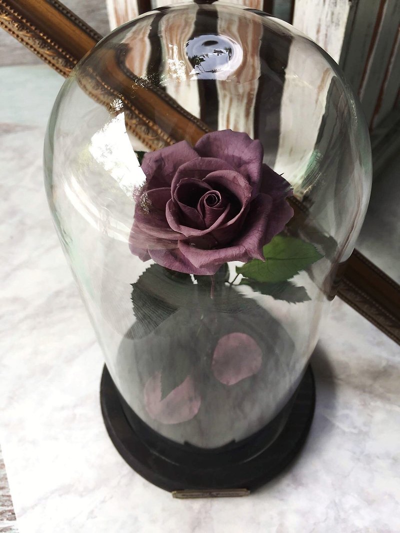 Eternal flowers, not withered flowers - Mysterious Purple Impression FloralDesign exclusive production - ของวางตกแต่ง - พืช/ดอกไม้ สีม่วง