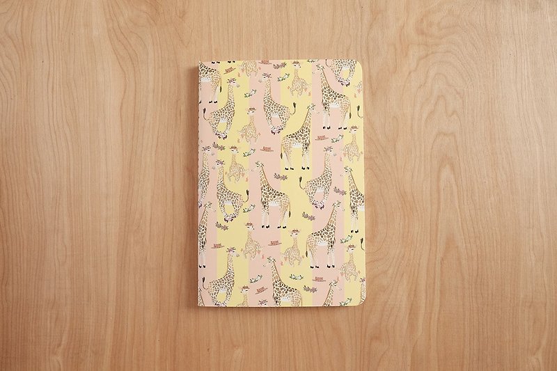 Large Notebook : Giraffe Girls - Notebooks & Journals - Paper Orange