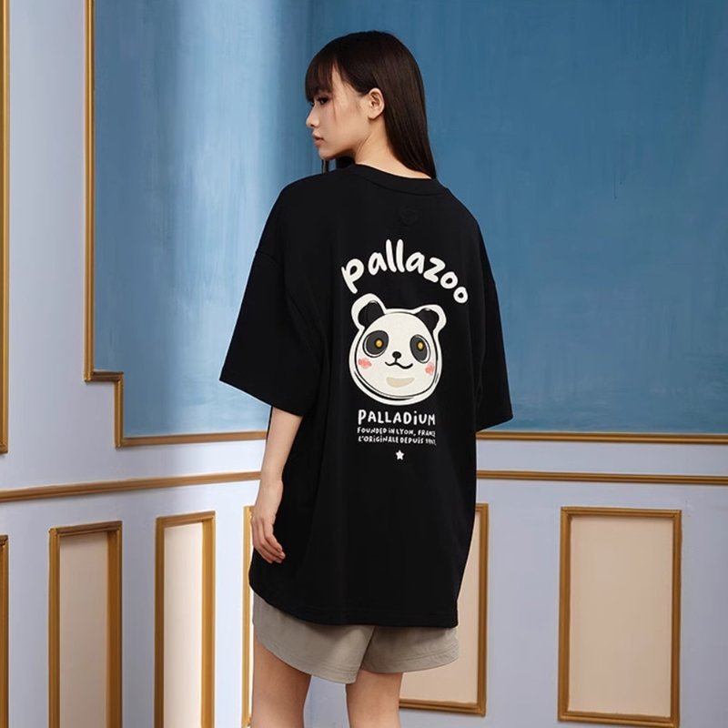 【限量】PALLADIUM  PALLAZOO 潮流印花熊貓T 夏日短袖 1010573 - 女 T 恤 - 棉．麻 多色