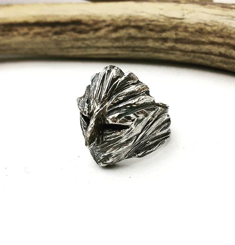 sliver 925 / sterling silver / tree spirit / ring / index finger ring / customized - แหวนทั่วไป - เงินแท้ สีเงิน