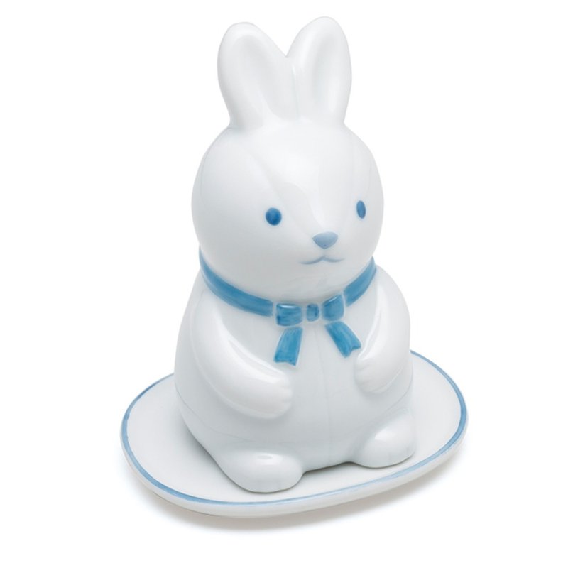 Japan [Shoeido] Bunny [Bunny] incense burner - Fragrances - Porcelain 