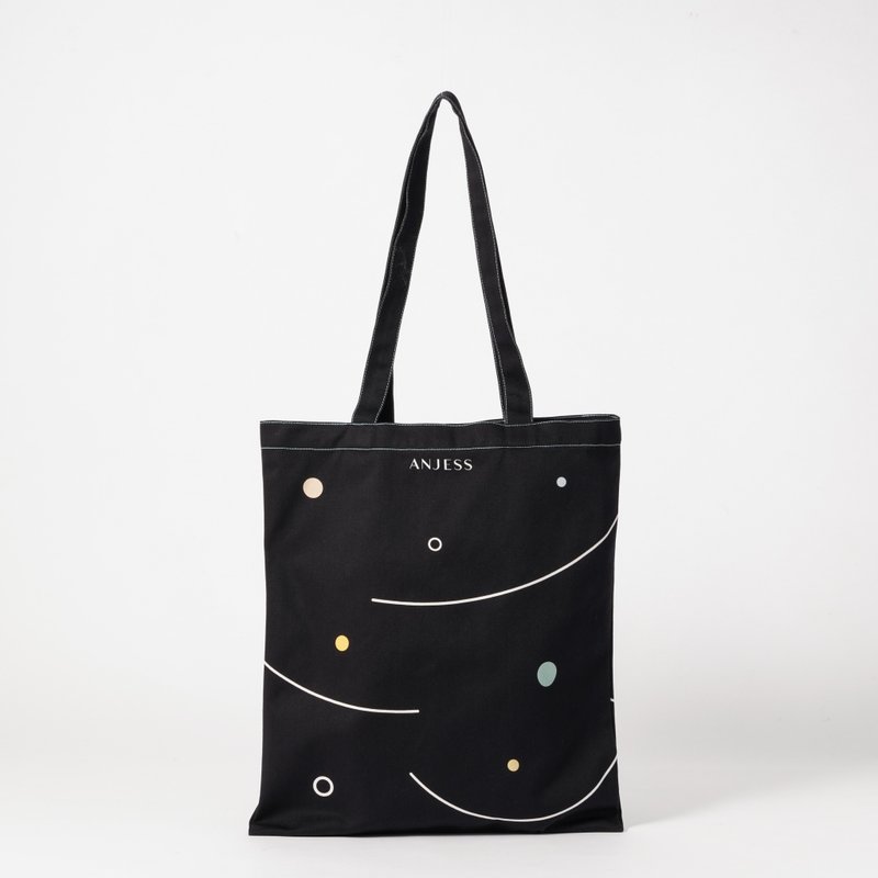 casual cloth bag - Handbags & Totes - Cotton & Hemp Black