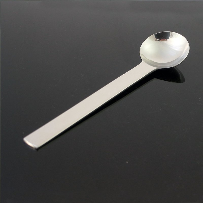 [Japan Shinko] Made in Japan IF.Good Design Award Designer Series TI-1 Small Teaspoon - Cutlery & Flatware - Stainless Steel Silver
