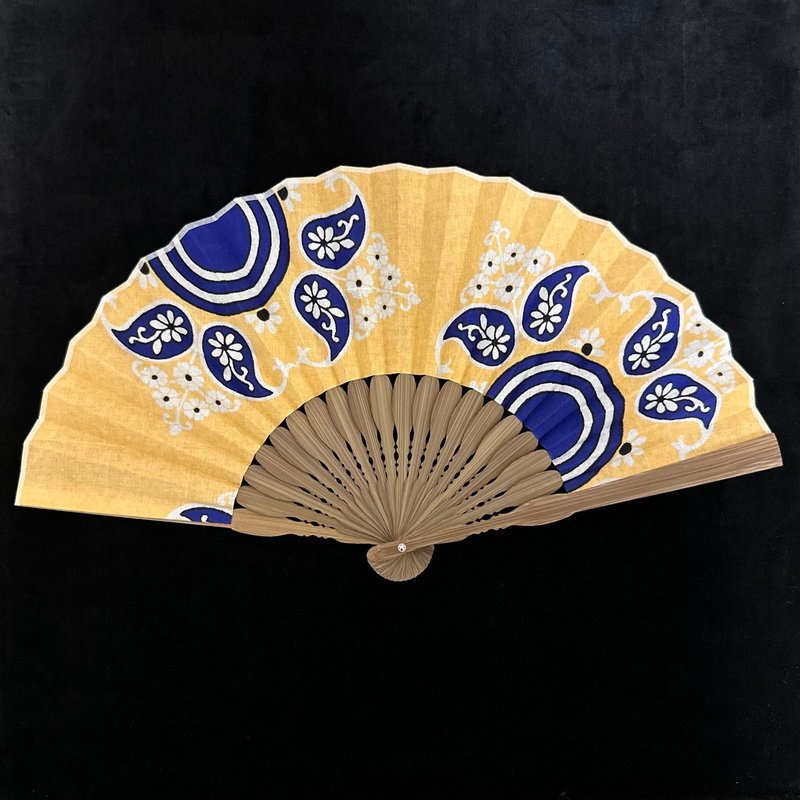 扇子　African fabricカンガ - 其他 - 棉．麻 多色