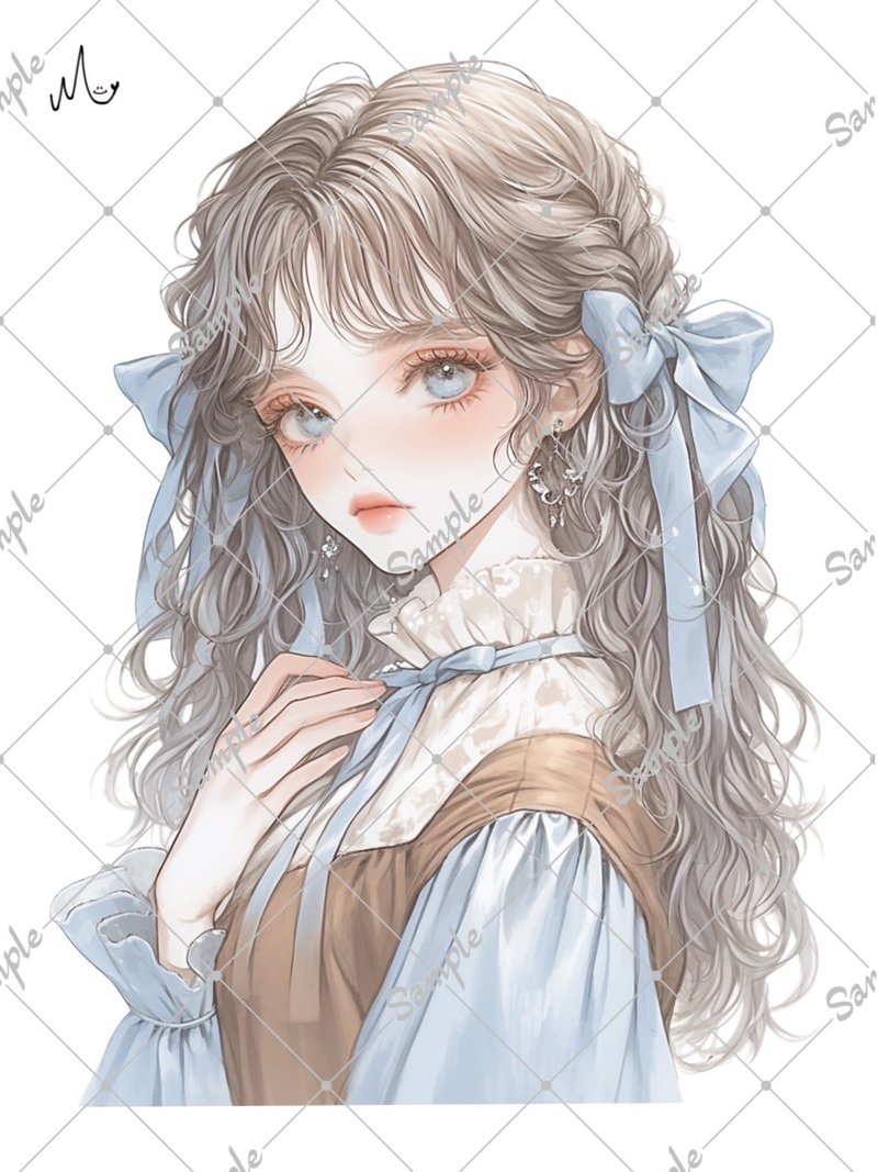 オリジナル人物ステッカー - ステッカー・シール - 紙 