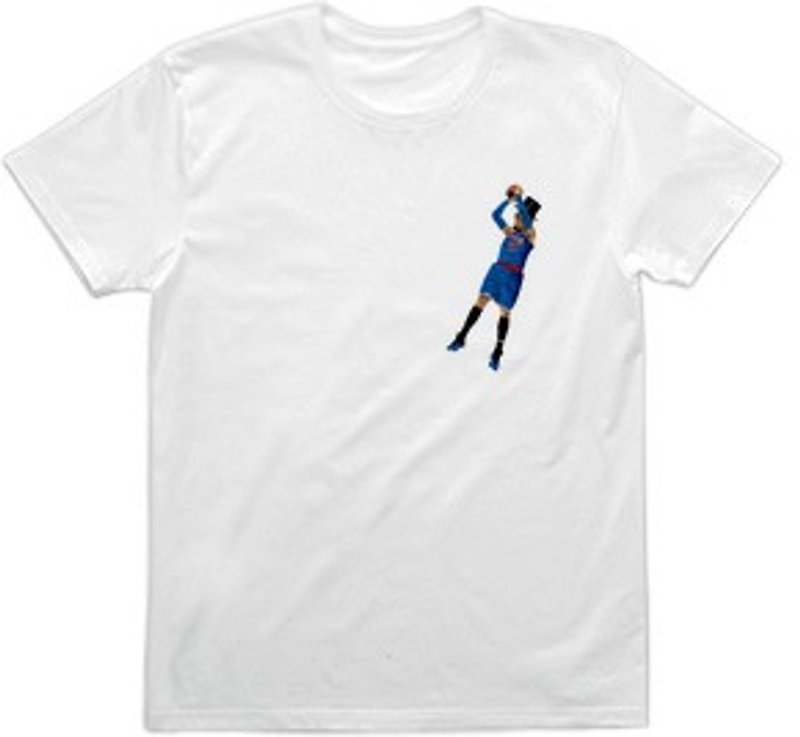 jump shot one point (4.0oz) - Men's T-Shirts & Tops - Other Materials White