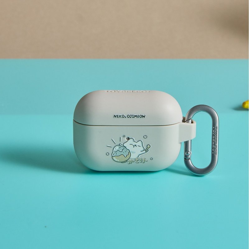歐吉喵NEKO OJIMEOW來吃剉冰強悍防摔AirPods保護套 - AirPods/耳機保護套 - 塑膠 多色