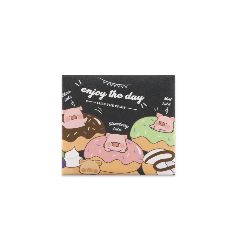 MASKfolio S 口罩套 LuLu The Piggy - Donut 甜甜圈 - 口罩/口罩收納套 - 紙 