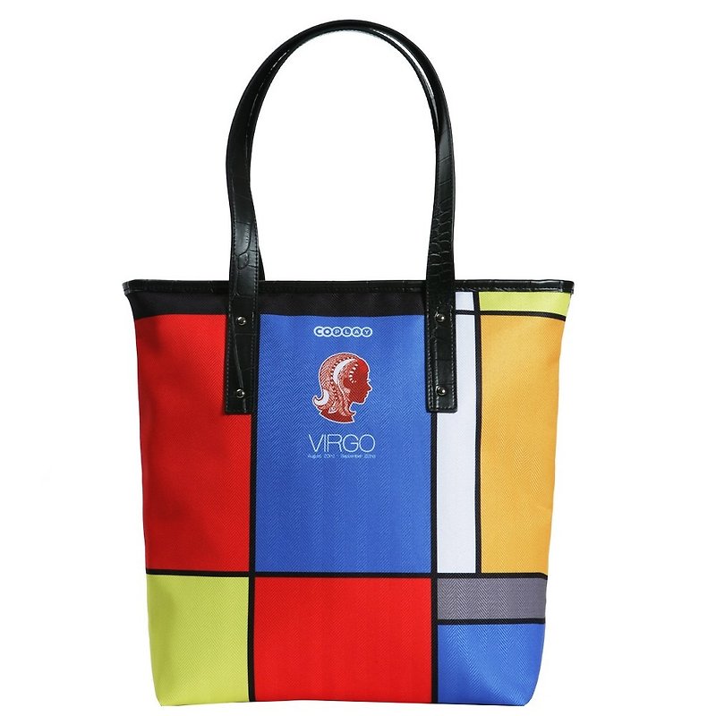 Structure Virgo │ Star Tot │ Tote bag │ Shoulder bag │ Side backpack | Mother bag - กระเป๋าแมสเซนเจอร์ - วัสดุกันนำ้ 