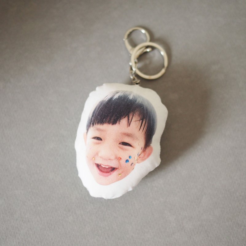 [Customized Gift] Baby Simulation Keychain Children's Keychain First Year Gift - Keychains - Other Materials Multicolor