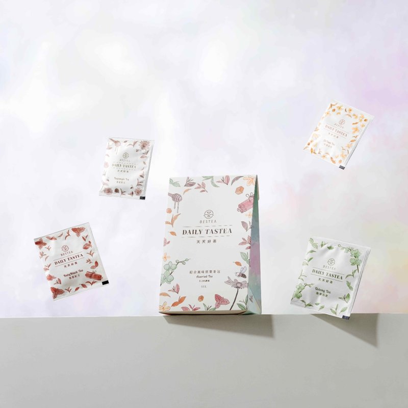【天下第一好茶】芬芳的總和 - 綜合原葉茶包12入 - 天天好茶 - 茶葉/茶包/水果茶 - 紙 